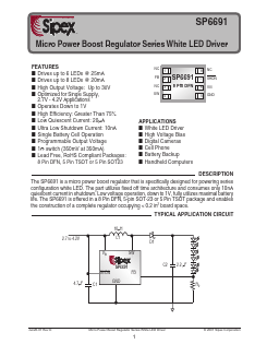 SP6691ER Datasheet PDF Signal Processing Technologies