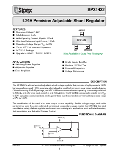 SPX1432M/TR Datasheet PDF Signal Processing Technologies