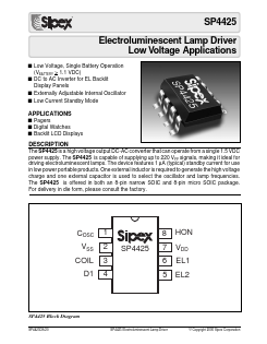 SP4425 Datasheet PDF Signal Processing Technologies