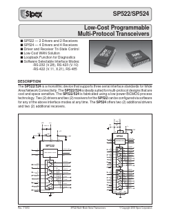 SP522CA Datasheet PDF Signal Processing Technologies