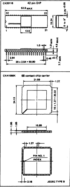 CX20116K Datasheet PDF Sony Semiconductor