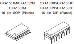 CXA1550 Datasheet PDF Sony Semiconductor