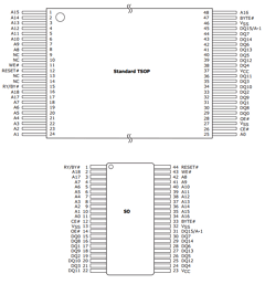 S29AL008D55BAN012 Datasheet PDF Spansion Inc.