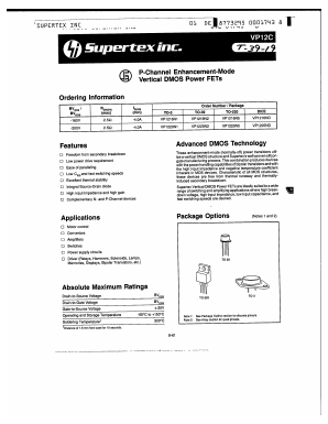 VP12C Datasheet PDF  Supertex Inc
