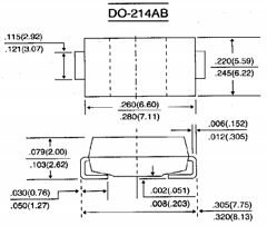 3.0SMCJ60 Datasheet PDF Surge Components