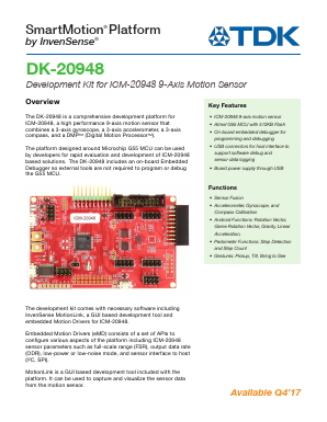DK-20948 Datasheet PDF TDK Corporation