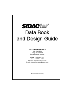 P4202AC Datasheet PDF Teccor Electronics