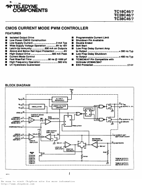 TC18C47 Datasheet PDF TelCom Semiconductor, Inc