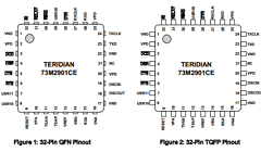 73M2901CE-IGVR/F Datasheet PDF Teridian Semiconductor Corporation