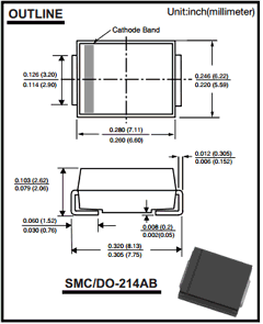 ES5B Datasheet PDF Thinki Semiconductor Co., Ltd.