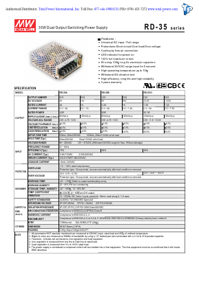 RD-3513 Datasheet PDF Total Power International