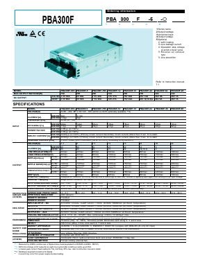 PBA300F-12 Datasheet PDF Total Power International