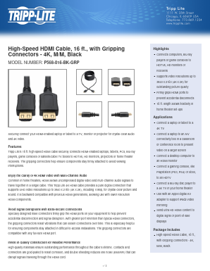 037332209979 Datasheet PDF Tripp Lite. All Rights Reserved