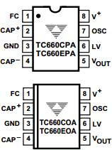 TC660COA Datasheet PDF TelCom Semiconductor Inc => Microchip
