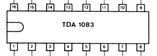 TDA1083 Datasheet PDF Temic Semiconductors