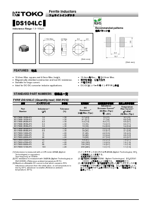 B1179BS-5R6NP3 Datasheet PDF Toko America Inc 