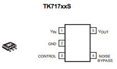 TK71732SCL Datasheet PDF Toko America Inc 