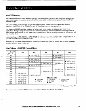 K1767 Datasheet PDF Toshiba