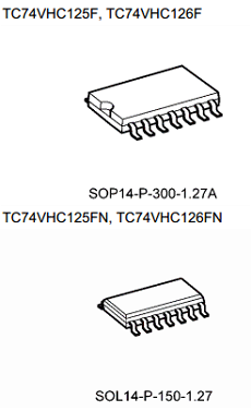 74VHC125FK Datasheet PDF Toshiba