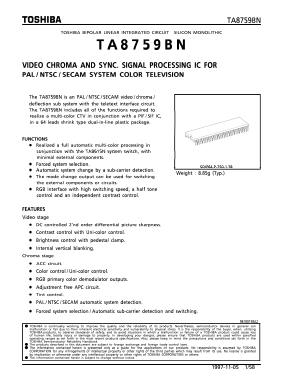 TA8759BN Datasheet PDF Toshiba