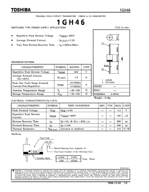 1GH46 Datasheet PDF Toshiba