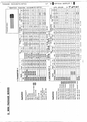 2SC3670 Datasheet PDF Toshiba