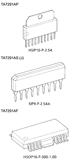 TA7291ASJ Datasheet PDF Toshiba
