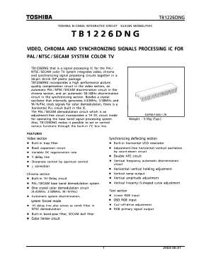 TB1226DNG Datasheet PDF Toshiba