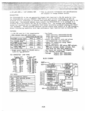 TC514100JL Datasheet PDF Toshiba