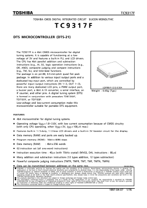 TC9317F Datasheet PDF Toshiba