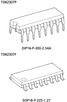 TD62307P Datasheet PDF Toshiba