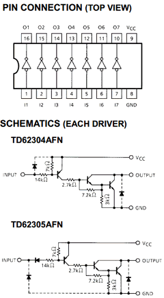 TD62304AFN Datasheet PDF Toshiba