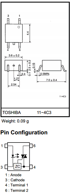 TLP161J Datasheet PDF Toshiba