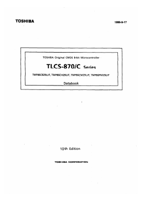 TLCS-870/C Datasheet PDF Toshiba