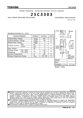 C3303 Datasheet PDF Toshiba