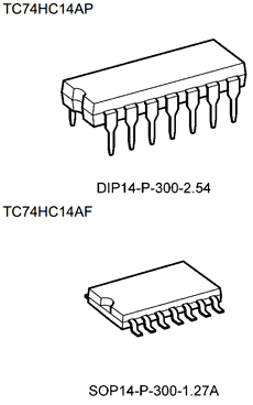 74HC14AF Datasheet PDF Toshiba