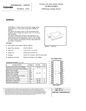 TCD5130AC Datasheet PDF Toshiba