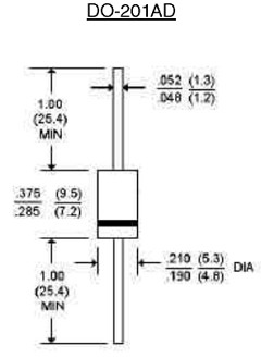 1N5407 Datasheet PDF Transys Electronics Limited
