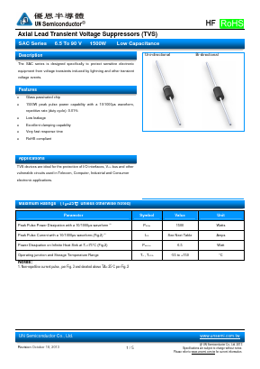 LCE43A Datasheet PDF UN Semiconducctor INC