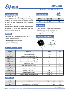 M3004D Datasheet PDF uPI Group Inc.