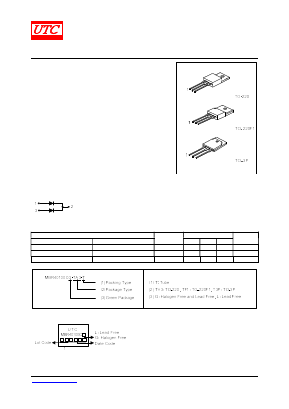 MBR40100CL-TA3-T Datasheet PDF Unisonic Technologies