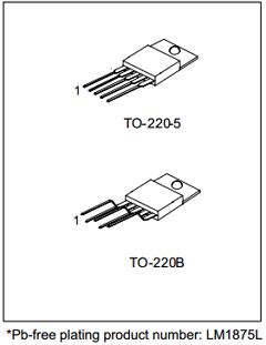 LM1875L-TB5-T Datasheet PDF Unisonic Technologies