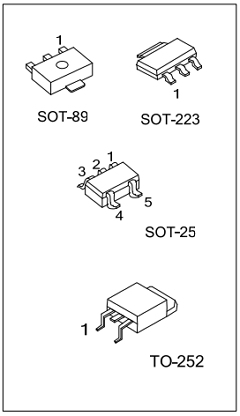 LR1108L-33-AF5-C-R Datasheet PDF Unisonic Technologies