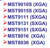 MST9XXX Datasheet PDF Unspecified
