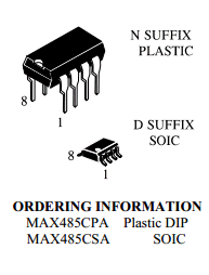 MAX485 Datasheet PDF Unspecified1