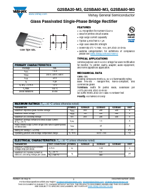 G2SBA80-M3/51 Datasheet PDF Vishay Semiconductors