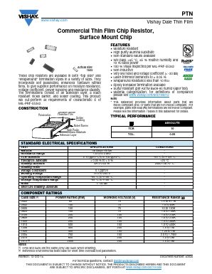 PTN1206K1002FBT3 Datasheet PDF Vishay Semiconductors