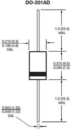 BY255GP-E3/54 Datasheet PDF Vishay Semiconductors