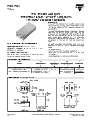 202D Datasheet PDF Vishay Semiconductors