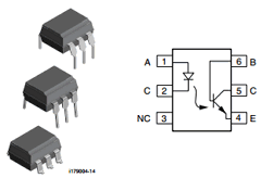 4N35-X Datasheet PDF Vishay Semiconductors